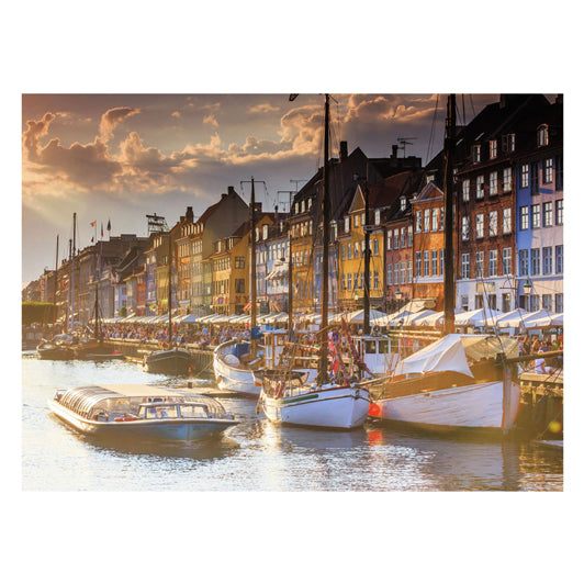 Ravensburger puslespil sonnenunt.i københavn, 500 stk.