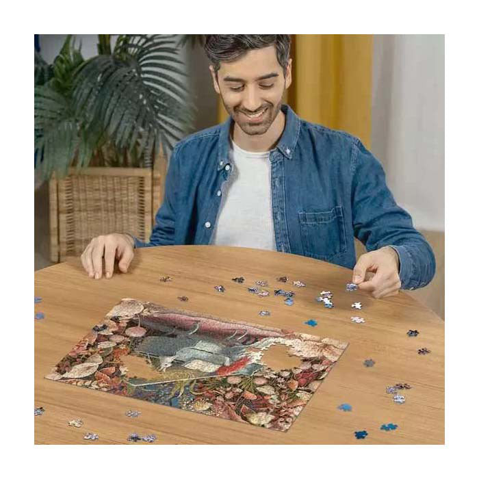 Ravensburger puslespil kanin recital - puslespil - 500 brikker