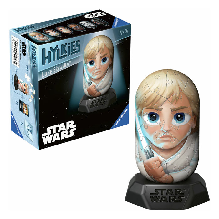 Ravensburger 3D Puzzle Hylkies Star Wars Luke Skywalker, 54 ..