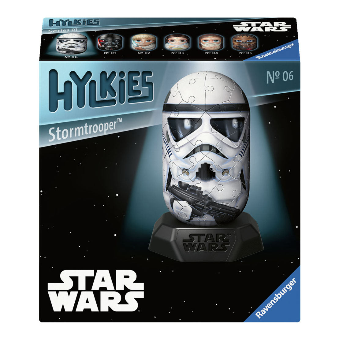Ravensburger 3D Puzzle Hylkies Star Wars Stormtrooper, 54..