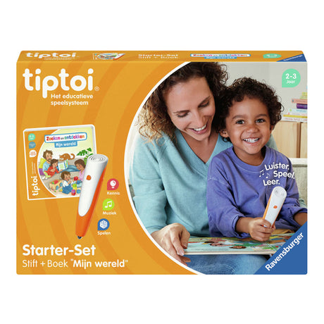 Ravensburger tiptoi® - min verden - startsæt - interaktivt læringssystem