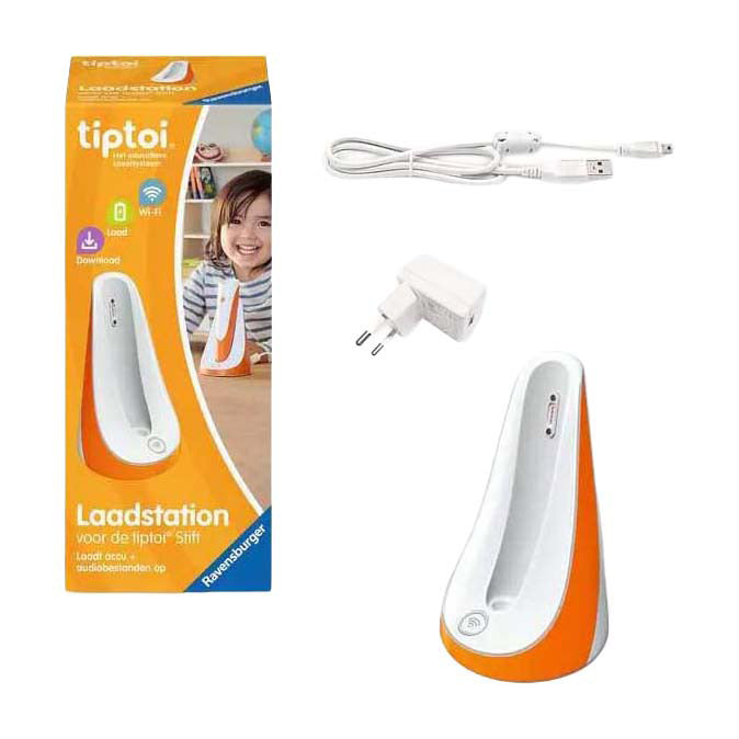 Ravensburger Tiptoi ladestation - til 4. generation Tiptoi pen - med WLAN funktion