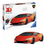 Ravensburger 3D -puslespil Lamborghini Huracan Evo Arancio, 108st.