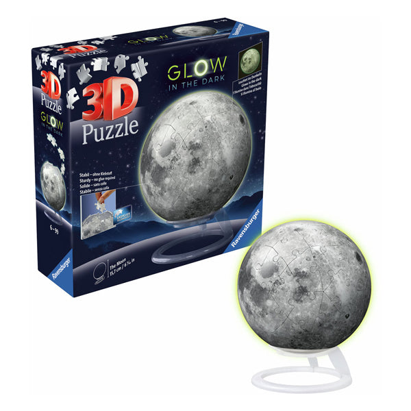 Ravensburger månen glød i mørket - 3D puslespil