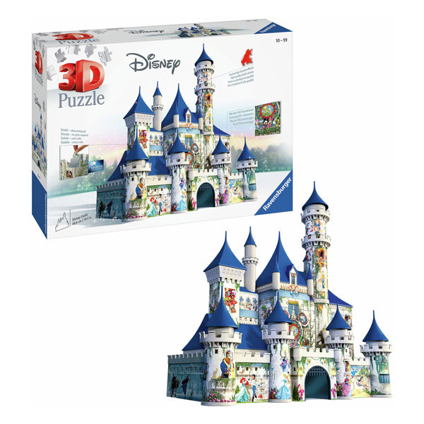 Ravensburger Disney slot - 3D puslespil bygning - 216 brikker