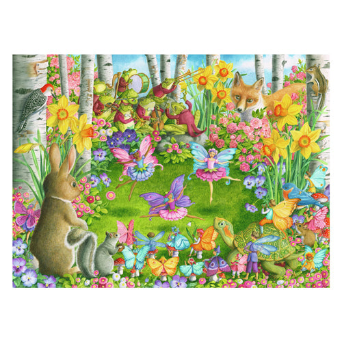 Ravensburger puslespil fairy ballet - puslespil - 100 xl brikker