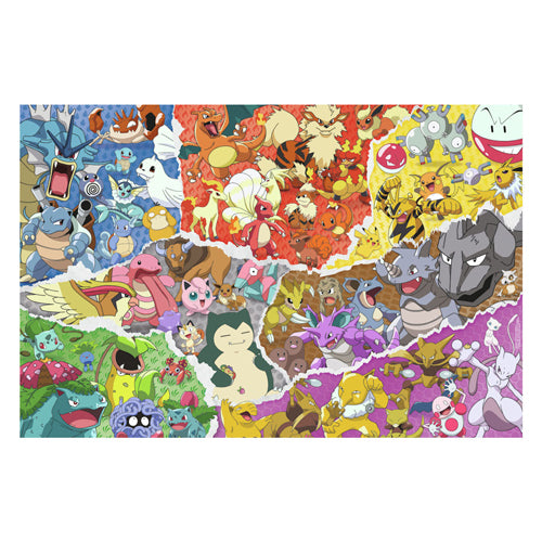 Ravensburger puslespil pokã©mon - puslespil - 5000 brikker