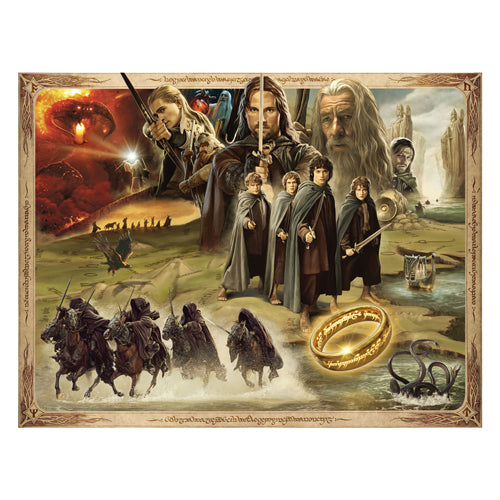 Ravensburger puslespil Ringenes Herre Fellowship of the Ring - puslespil - 2000 brikker