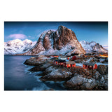 Ravensburger puslespil hamnoy, lofoten - puslespil - 3000 brikker