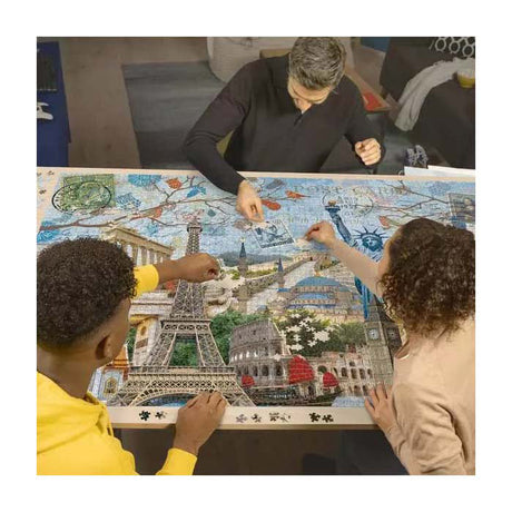 Ravensburger puslespil storby collage - puslespil - 5000 brikker