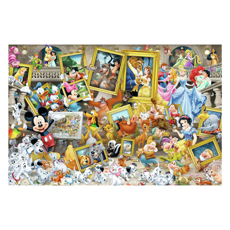 Ravensburger puslespil disney mickey mouse. kunstnerisk mickey - puslespil - 5000 brikker