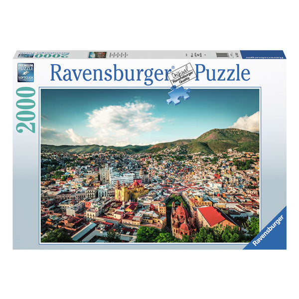 Ravensburger Jigsaw Puzzle Colonial City of Guanajuato i Mexico, 2000st.