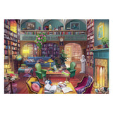 Ravensburger puslespil drømmebibliotek - puslespil - 500 storformatbrikker
