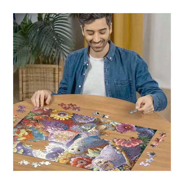 Ravensburger puslespil natteravn - puslespil - 300 storformatbrikker