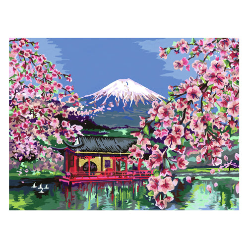 Ravensburger Creart Maleri på nummer - Japansk kirsebærblomst