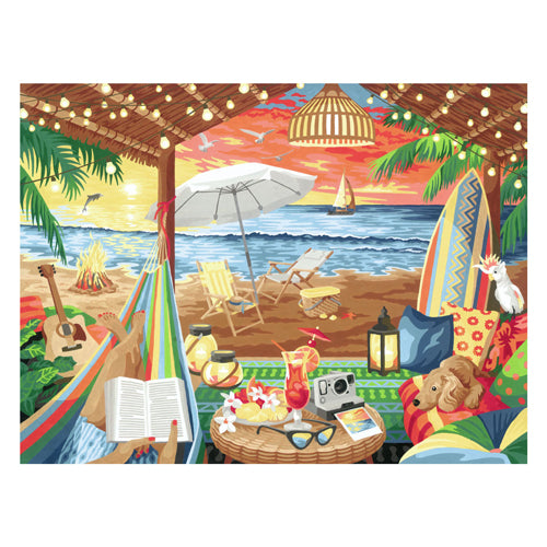 Ravensburger Creart Maleri på nummer - hyggelig cabana