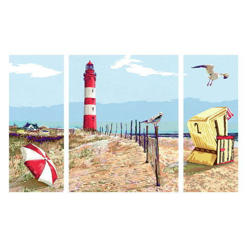 Ravensburger Creart Maleri ved nummer - ved siden af ​​havet