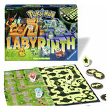 Ravensburger - pokã©mon labyrint glød i mørket - strategibrætspil