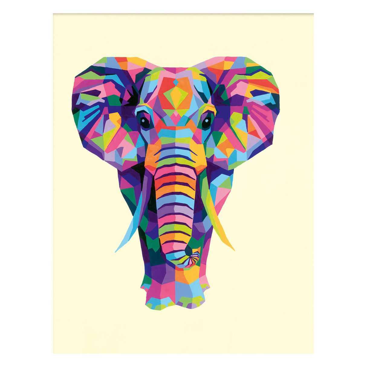 Ravensburger maleri efter tal for voksne - creart elefant - 12+ år