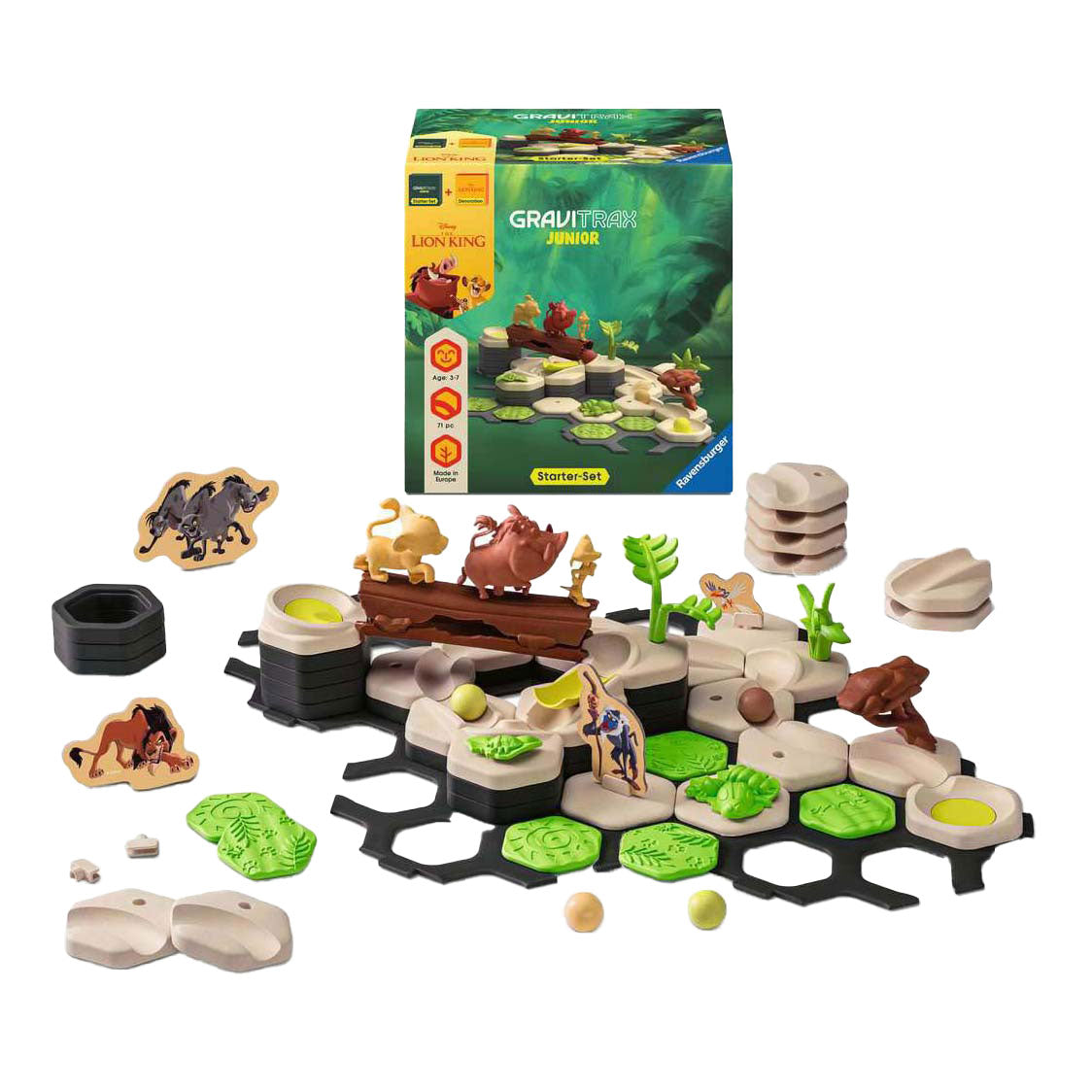 Ravensburger gravitrax junior bundt løvens konge
