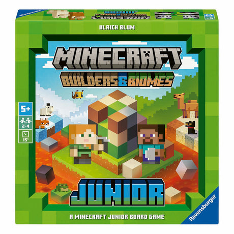 Ravensburger minecraft builder og bimoes børneleg junior