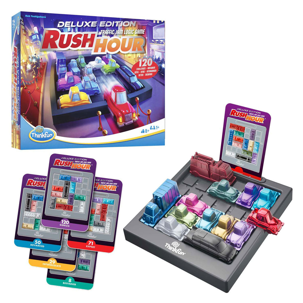 Thinkfun Ravensburger Rush Hour Deluxe - Puslespil for børn og voksne.