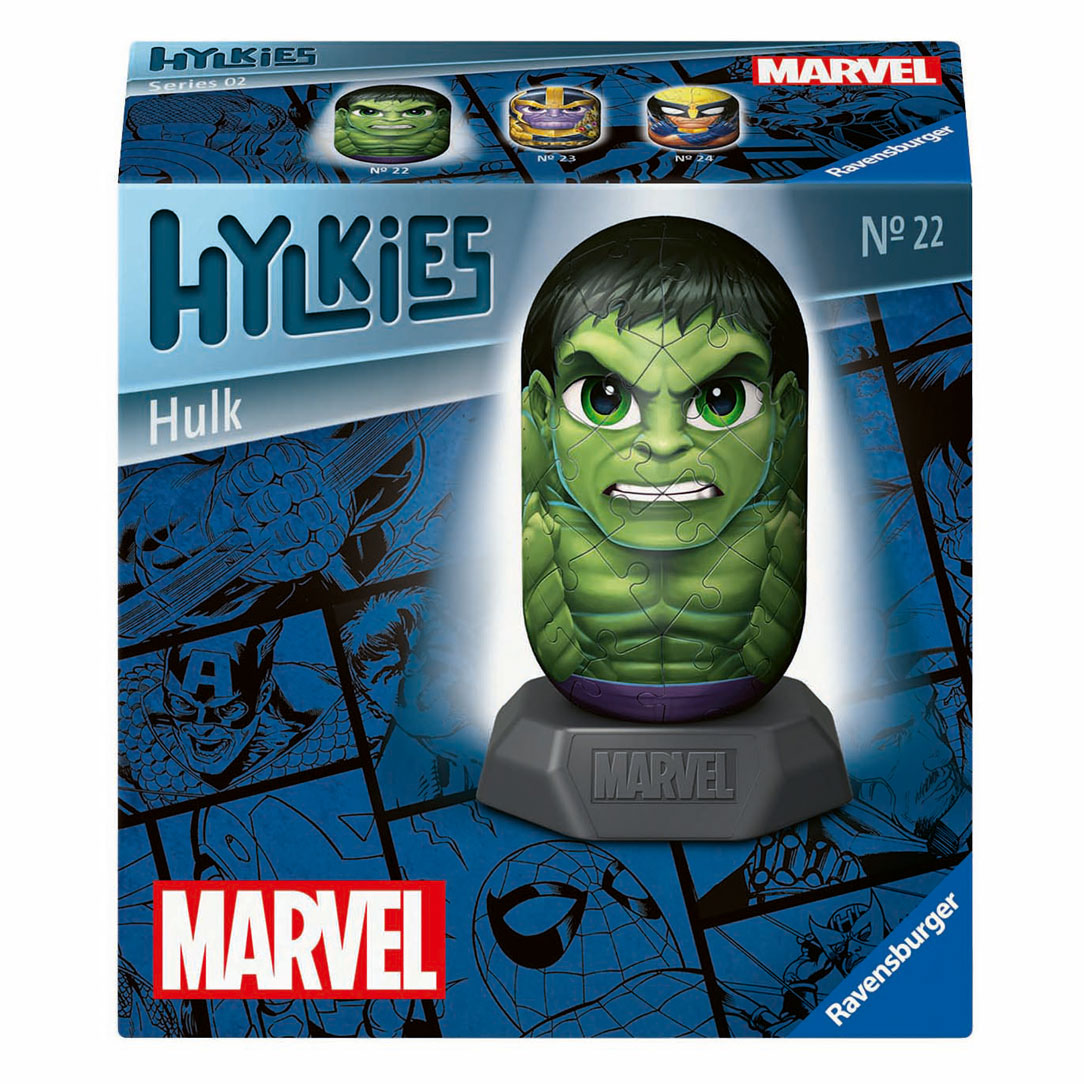 Ravensburger 3D puslespil Hylkies Marvel Hulk, 54 stk.