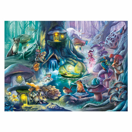 Ravensburger puslespil xxl fortryllende skov, 150 stk.