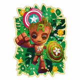 Ravensburger puslespil i træ marvel stort, 150 stk.