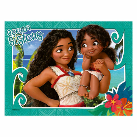 Ravensburger puslespil 4i1 disney vaiana 2