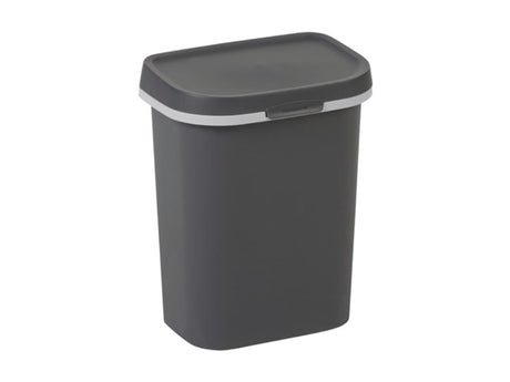 Curver affaldsbeholder mistral flat 10 liter antracit 25x17x30 cm (bxdxh)
