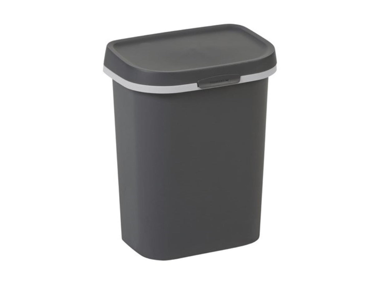 Curver affaldsbeholder mistral flat 10 liter antracit 25x17x30 cm (bxdxh)