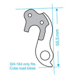 Union Derailleurpad GH-164 terning