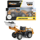 Toi-toys bulldozer metal junior 1:55 stål gul grå