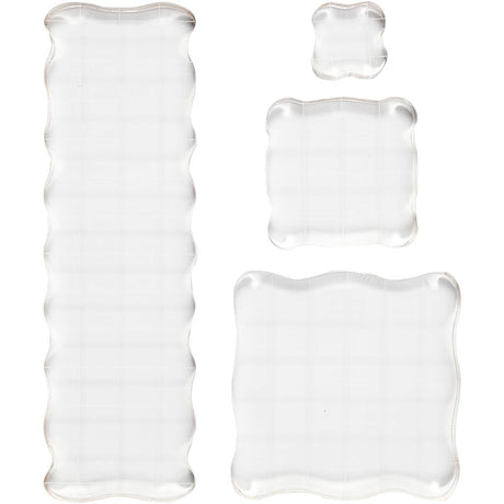 Creativ virksomhed https: www.cchobby.nl stempel blok-size-2-5x2-5-5x5-7-6x7-6-5x16-5-cm-thickness-1-cm-4-piece-1-box