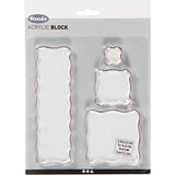 Creativ virksomhed https: www.cchobby.nl stempel blok-size-2-5x2-5-5x5-7-6x7-6-5x16-5-cm-thickness-1-cm-4-piece-1-box