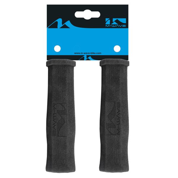 M-Wave Handle Set Hexagon Foam Black (2*125mm)