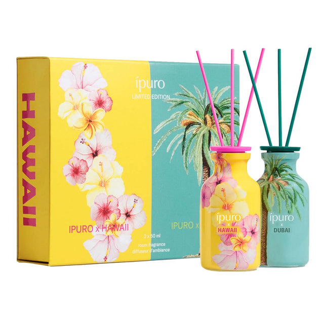 Ipuro duft diffuser sæt hawaii dubai 2x50ml