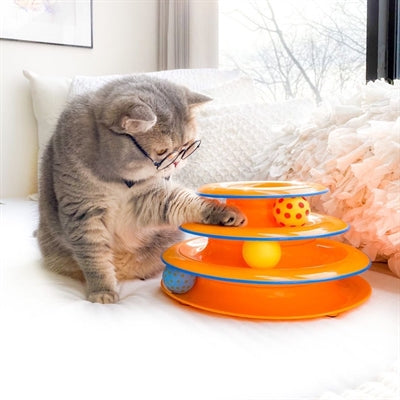 Petstager Tower of Racks Orange