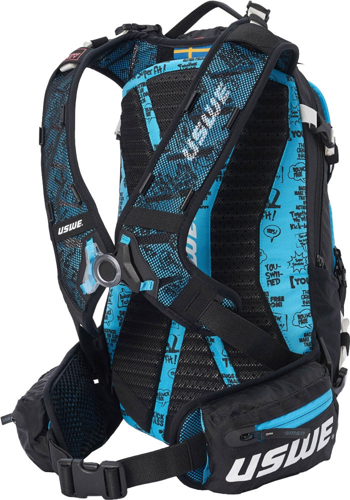 Uswe flow 16l mtb beskyttelsespakke - hydreringspakke