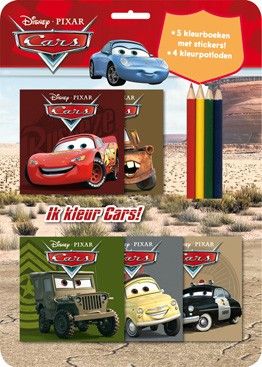 Van der Doelen Disney biler - farvesæt