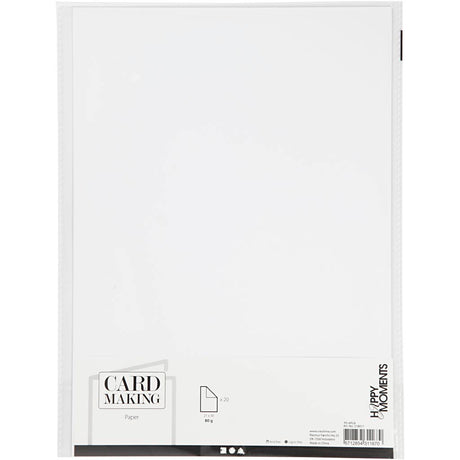 Creativ virksomhed https: www.cchobby.nl paper-a4-sheet-210x297-mm-80-gr-white-20-piece-1-box