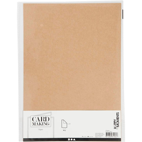 Creativ virksomhed https: www.cchobby.nl paper-a4-sheet-210x297-mm-120-gr-natural-20-piece-1-box