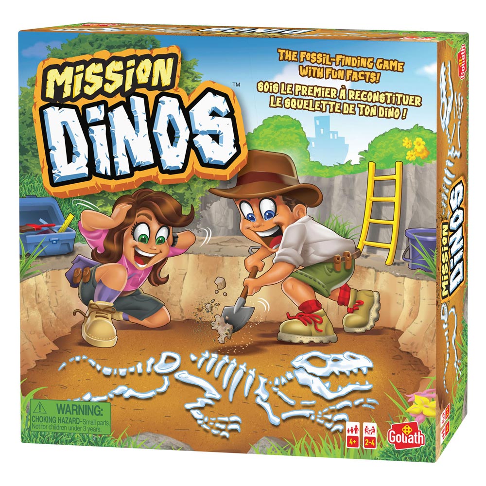 Goliath Dig Em Up Dinos børnebrætspil