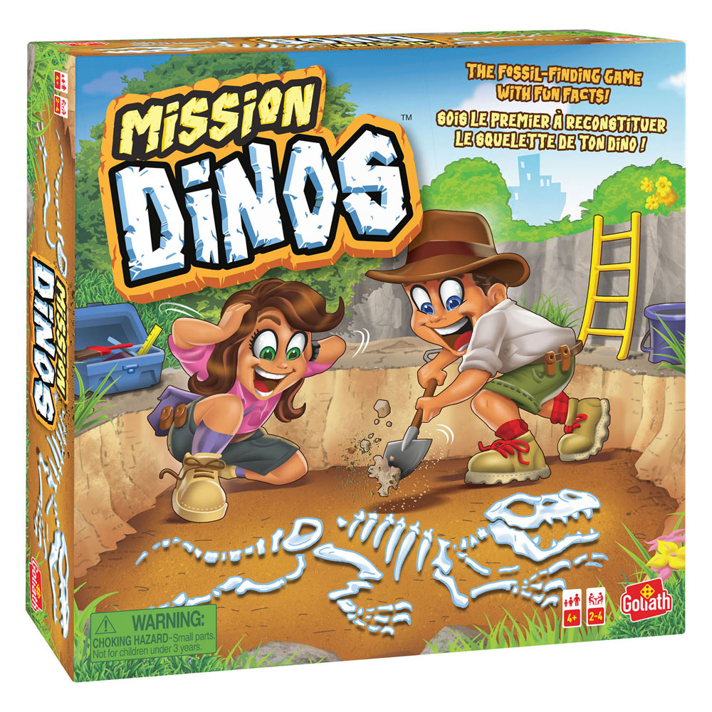 Goliath Dig Em Up Dinos børnebrætspil