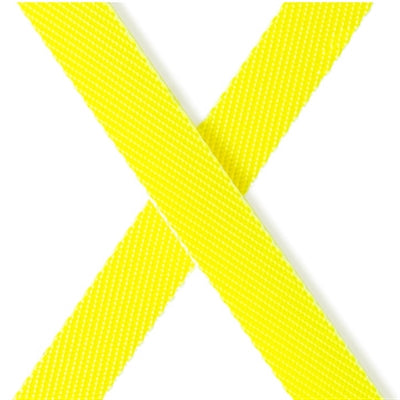 Flexi tilbagetrækkelig linje kæmpe tape neon sort gul