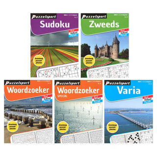 Puslespil klodser 5 assorterede nr. 2