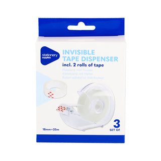 Selvklæbende tape med holder usynlig