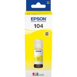 Epson 104 original gul blæk refill