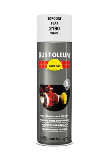 Rust-oleum spraydåse hvid 500ml